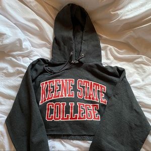 Keene State College cropped sweatshirt❤️